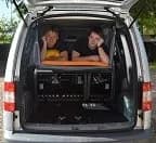Autohimmelbett im VW Caddy III